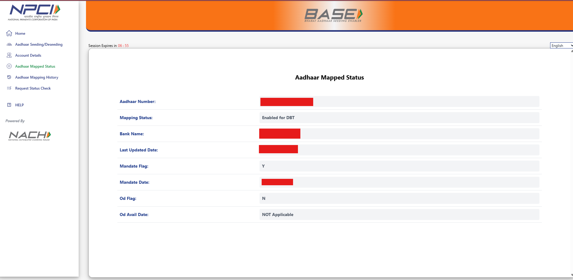 DBT (Direct Benefit Transfer)